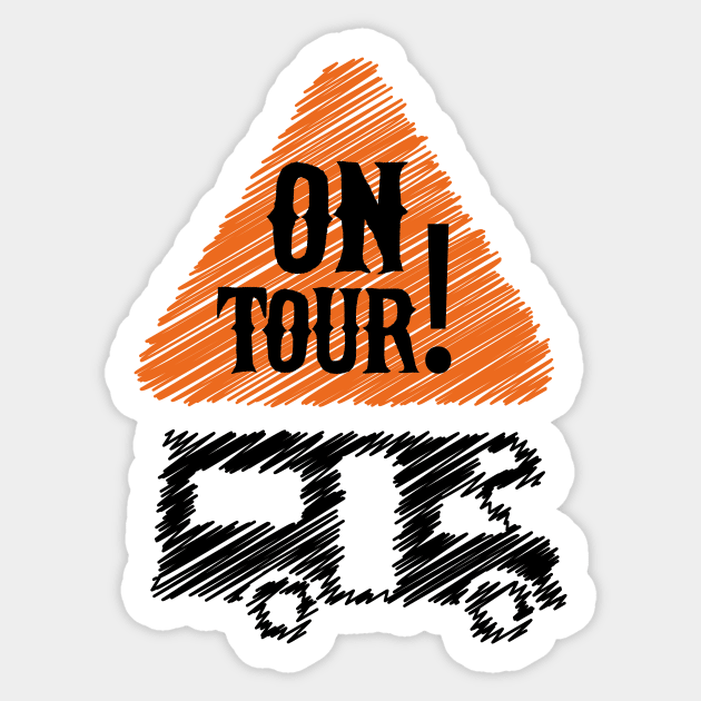 ON TOUR! Sticker by nektarinchen